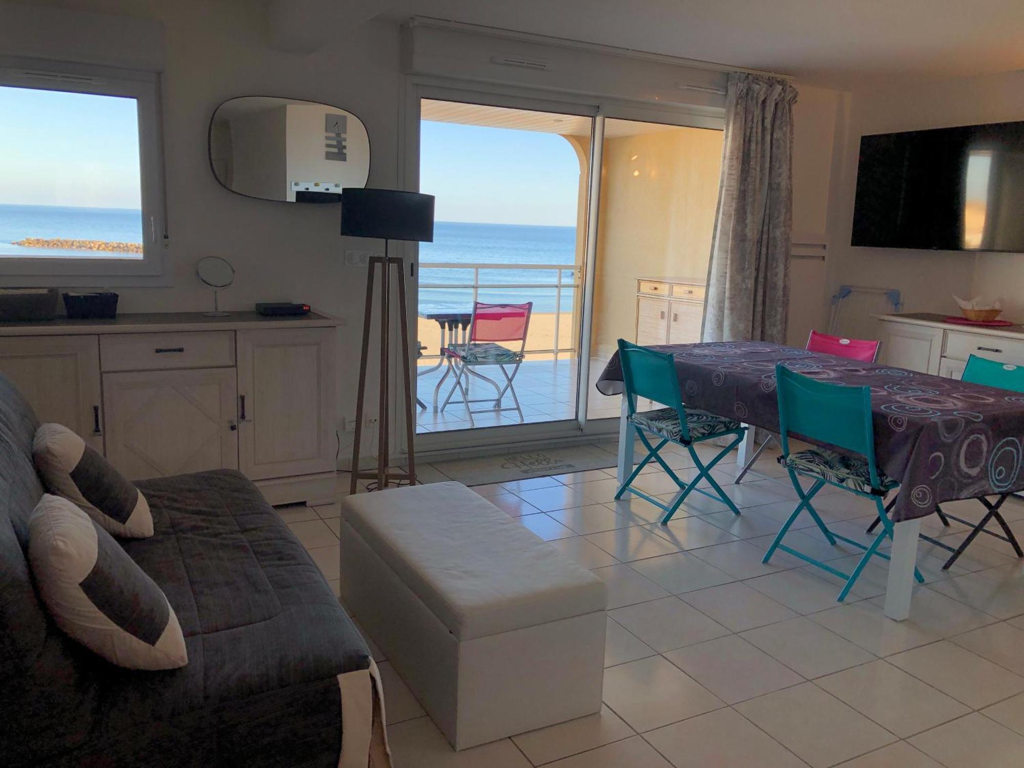 Appartement Front De Mer Valras-Plage Dış mekan fotoğraf